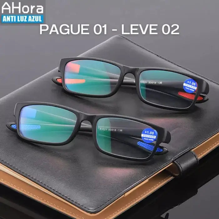 RISER Vision™ Duo - Óculos Inteligente Anti Luz Azul
