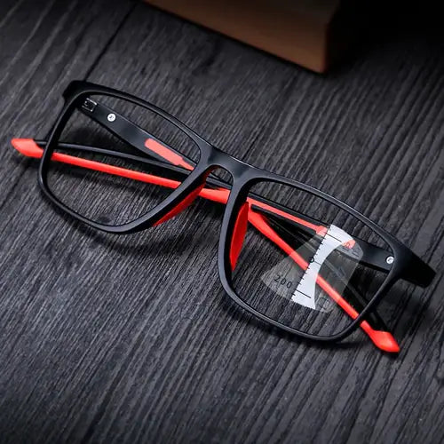 Riser Flex Duo - Óculos Ultra Focal Adaptável Unissex Anti Luz Azul